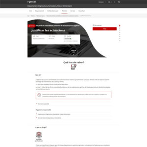 Notícia: Càlcul de perfil des sostenibilitat